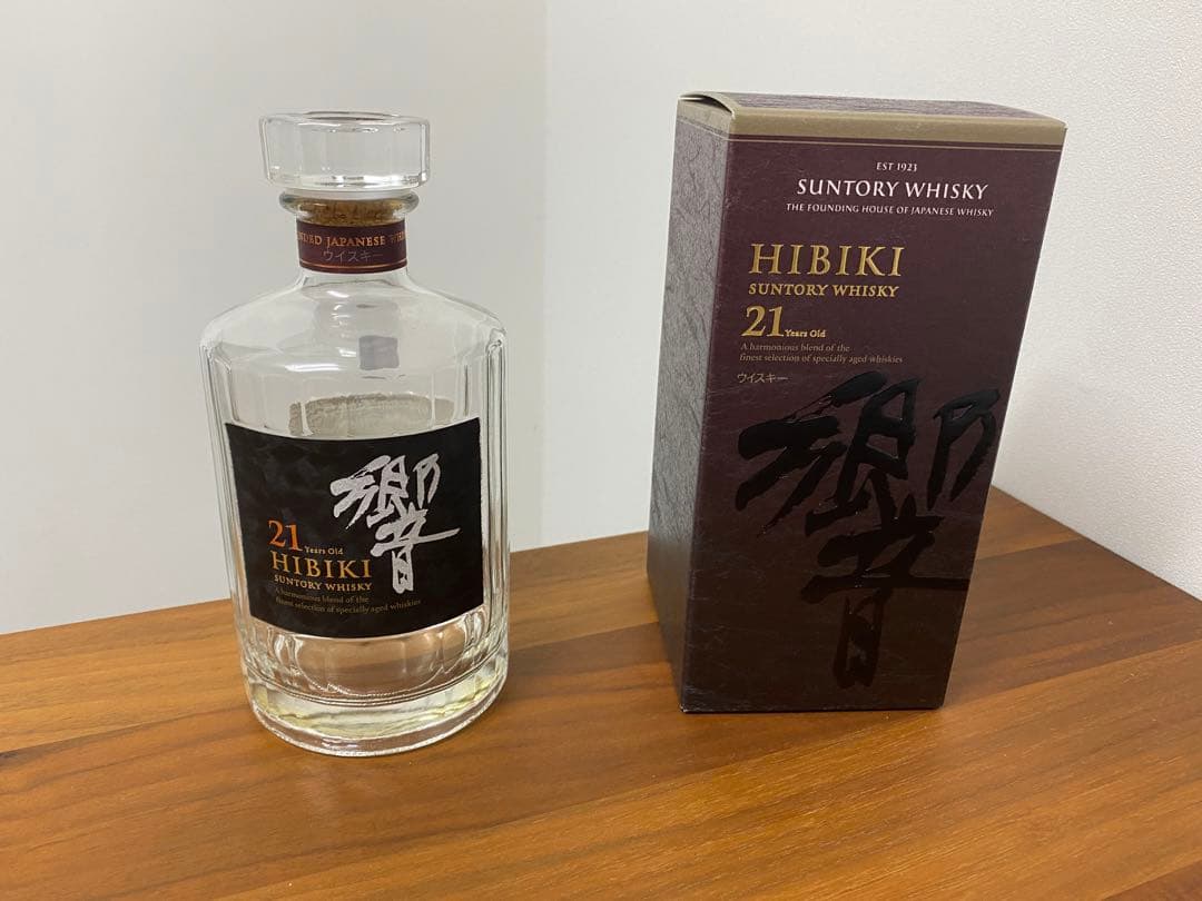 サントリー陶器ボトル響21年空瓶