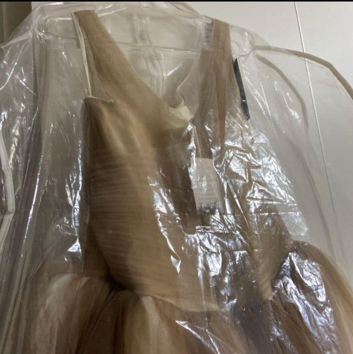 white by verawang グラデーションドレス VW3511