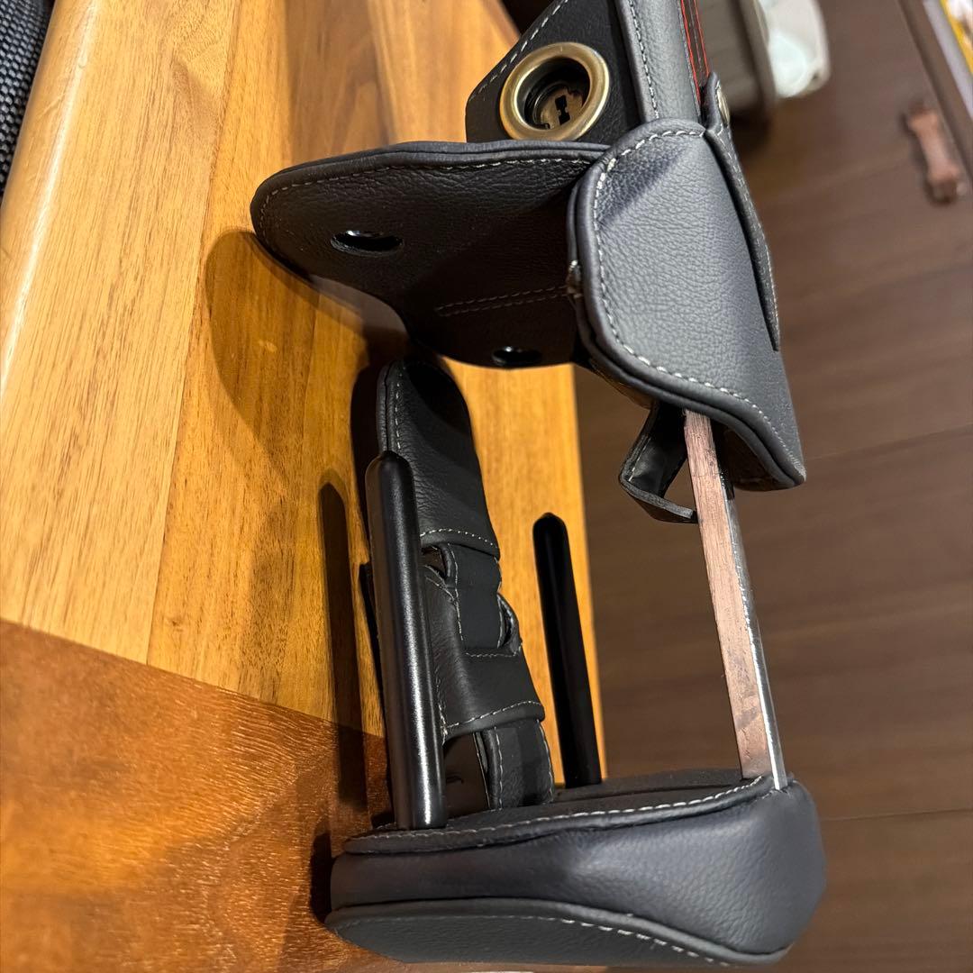 TOM'S ステアリングロック 鍵付き ブラック