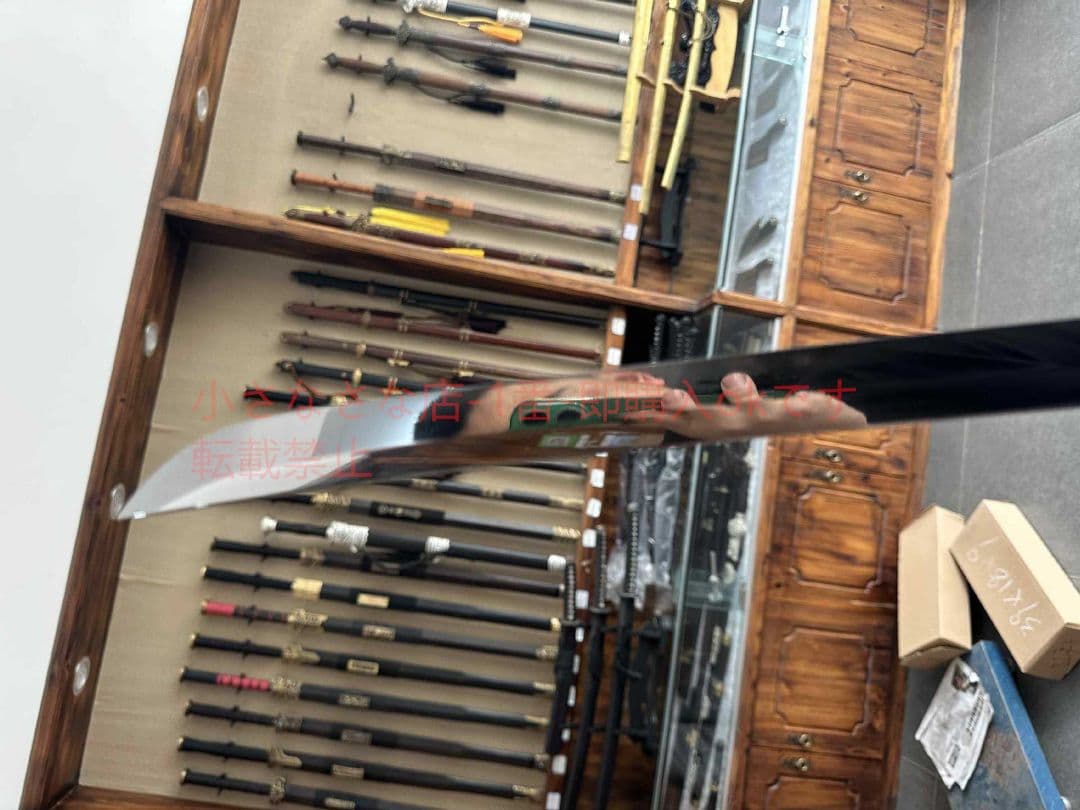 武士は刀を打って竜に臥す  古兵器 武具 刀装具 日本刀 模造刀 居合刀