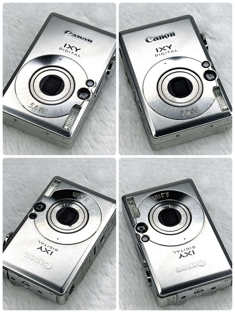 Canon IXY DIGITAL60 シルバー オールドコンデジ レトロ