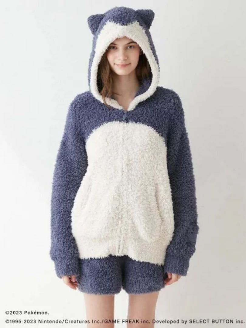 ジェラートピケ　ジェラピケ　ポケモン　ルームウェア　カビゴン　ポケモンスリープ