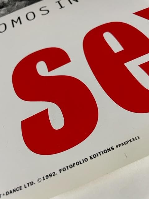 Safe Sex is Hot ブルース ウェーバー アートポスター