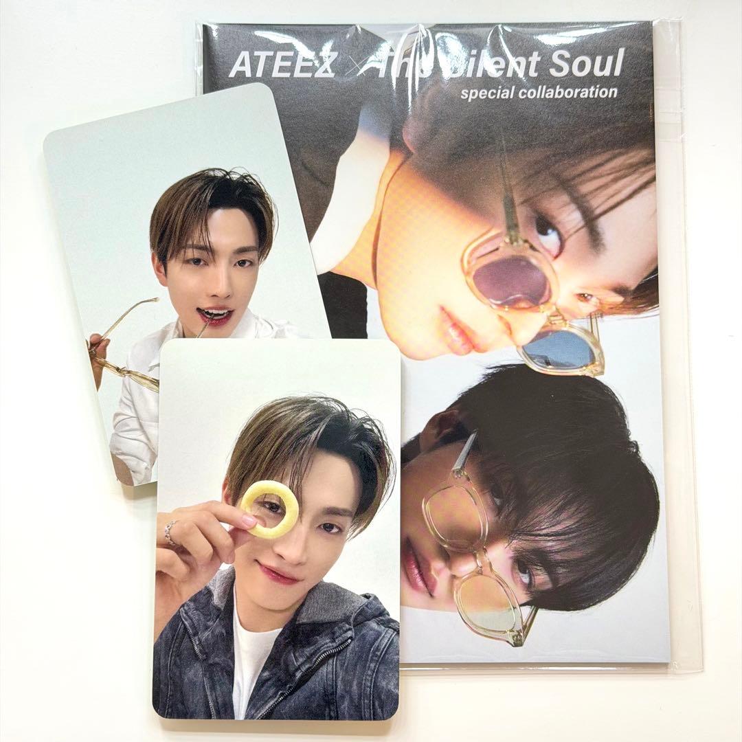 ATEEZ the silent soul ホンジュン トレカ フォトブック - メルカリ