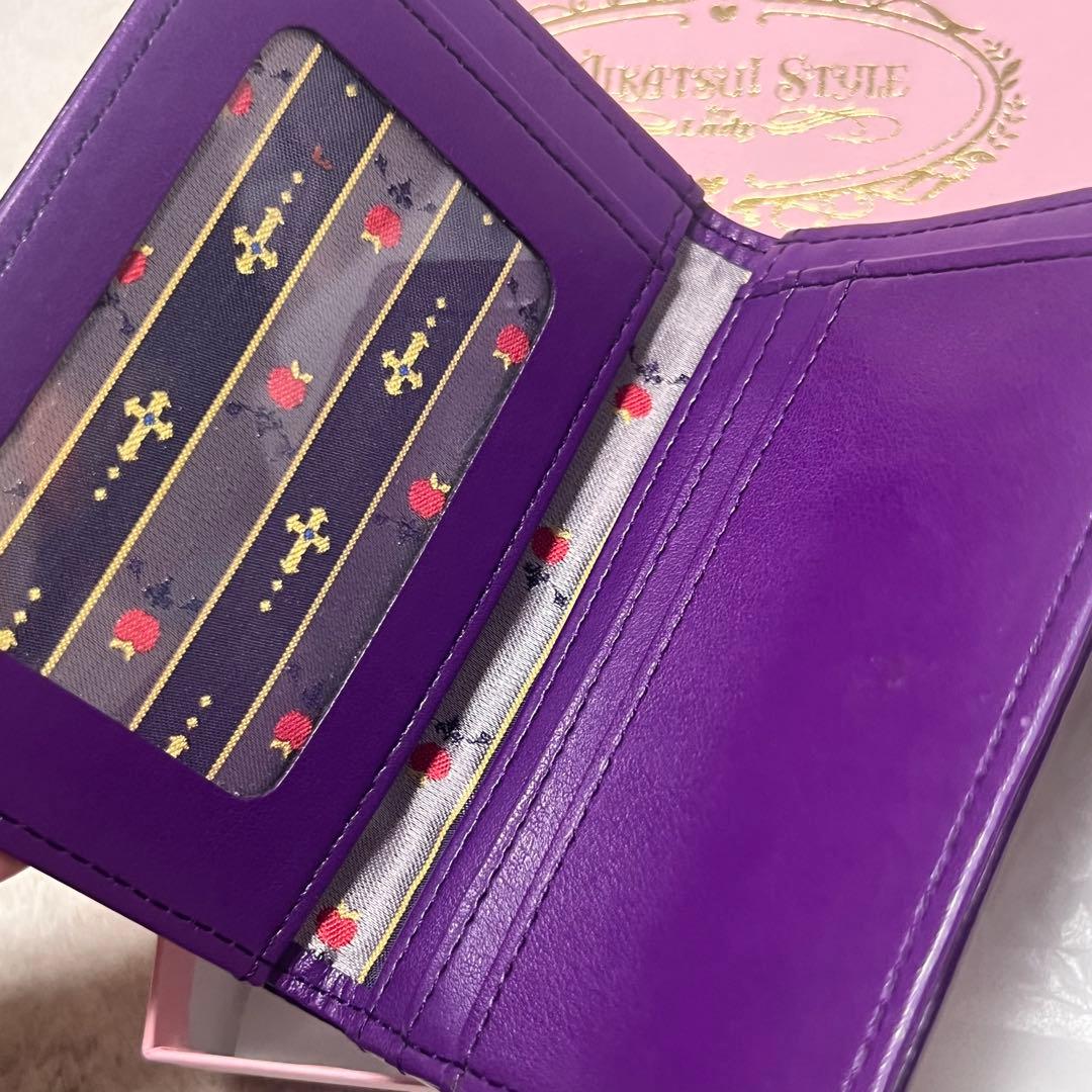 アイカツ!　氷上スミレ　ロリゴシック　本革パスケース