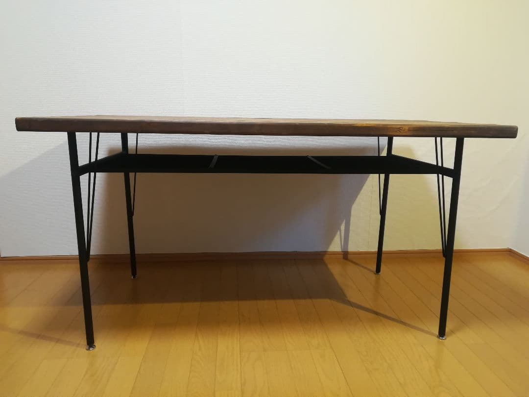 【大阪のみ送料無料】 ダイニングテーブル 無垢材 ヴィンテージ ¥44,600