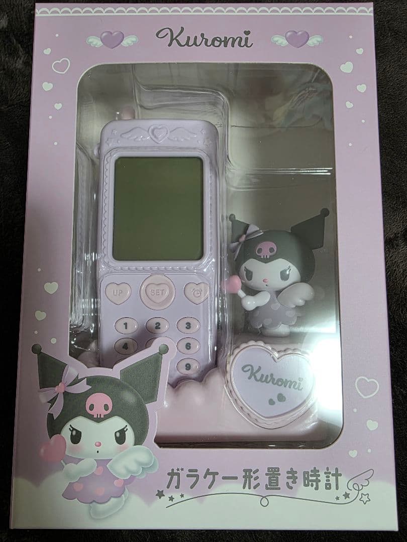 新品未使用　サンリオ　クロミ　ガラケー形置き時計 サンリオ - 【新品 未使用】サンリオ ガラケー形置き時計 クロミの通販