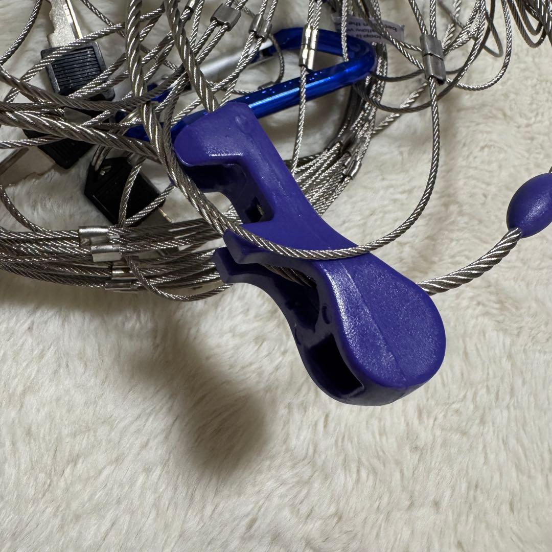 未使用品 PACSAFE パックセーフ 55-85L ワイヤーロック