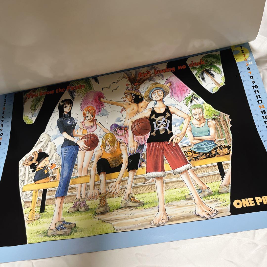 ONE PIECE コミックカレンダー 2005〜2008 4点セット