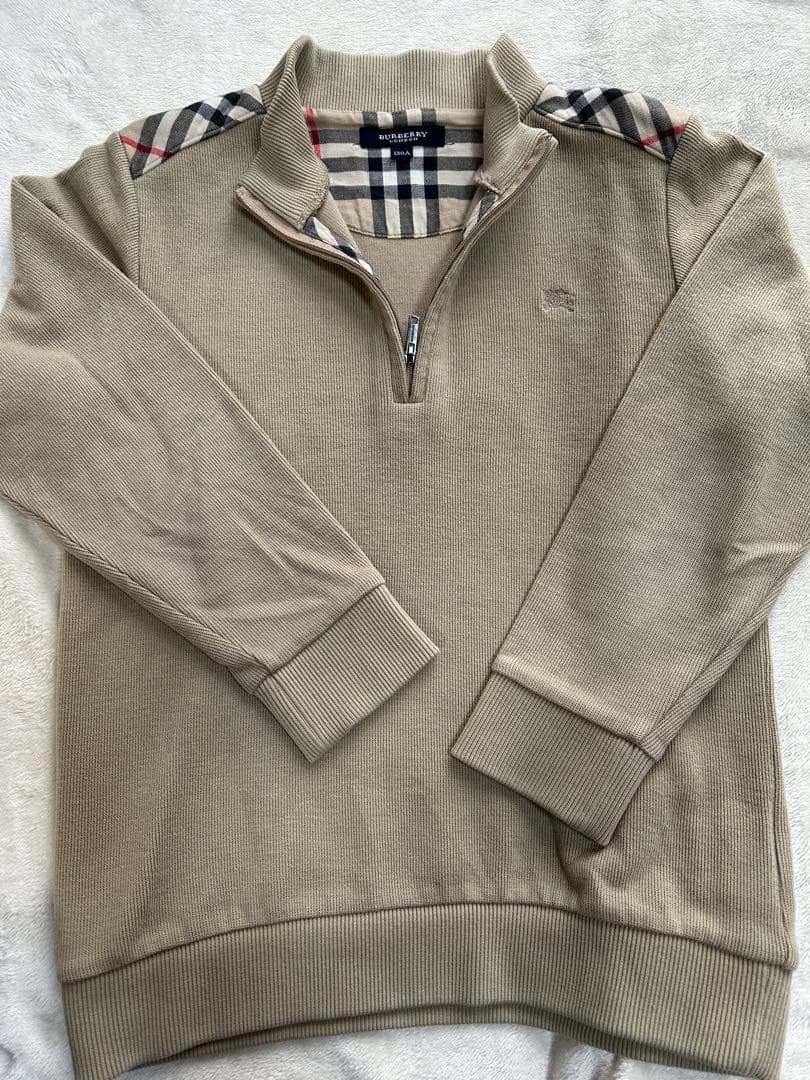 BURBERRY バーバリー　キッズ　ハーフジップ　パンツ セットアップ