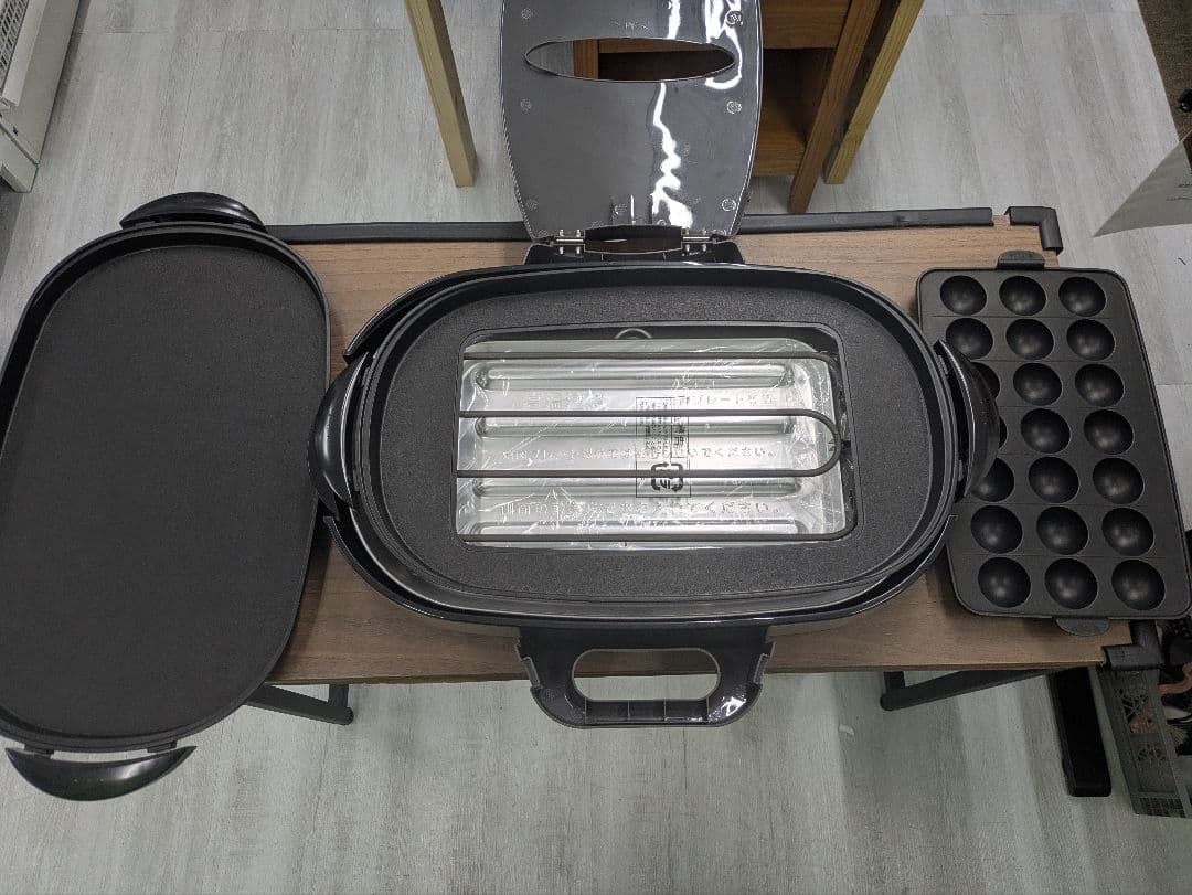 未使用】 Panasonic NF-W300-S ホットプレート3枚タイプ