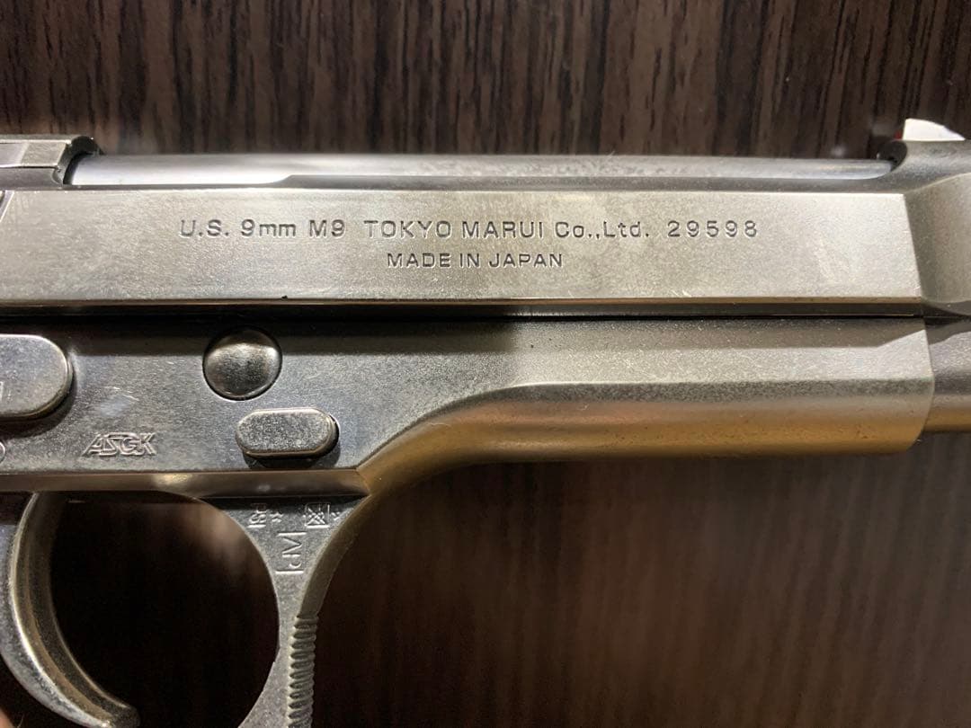 日本製 モデルガン シルバー