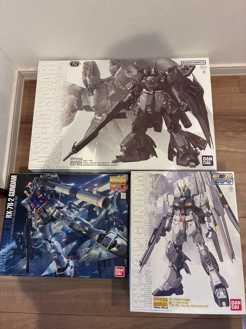 MGνガンダムVer.KaメカニカルクリアEXPO限定サザビーガンダム 3.0 MGνガンダムVer.KaメカニカルクリアEXPO限定サザビーガンダム 3.0