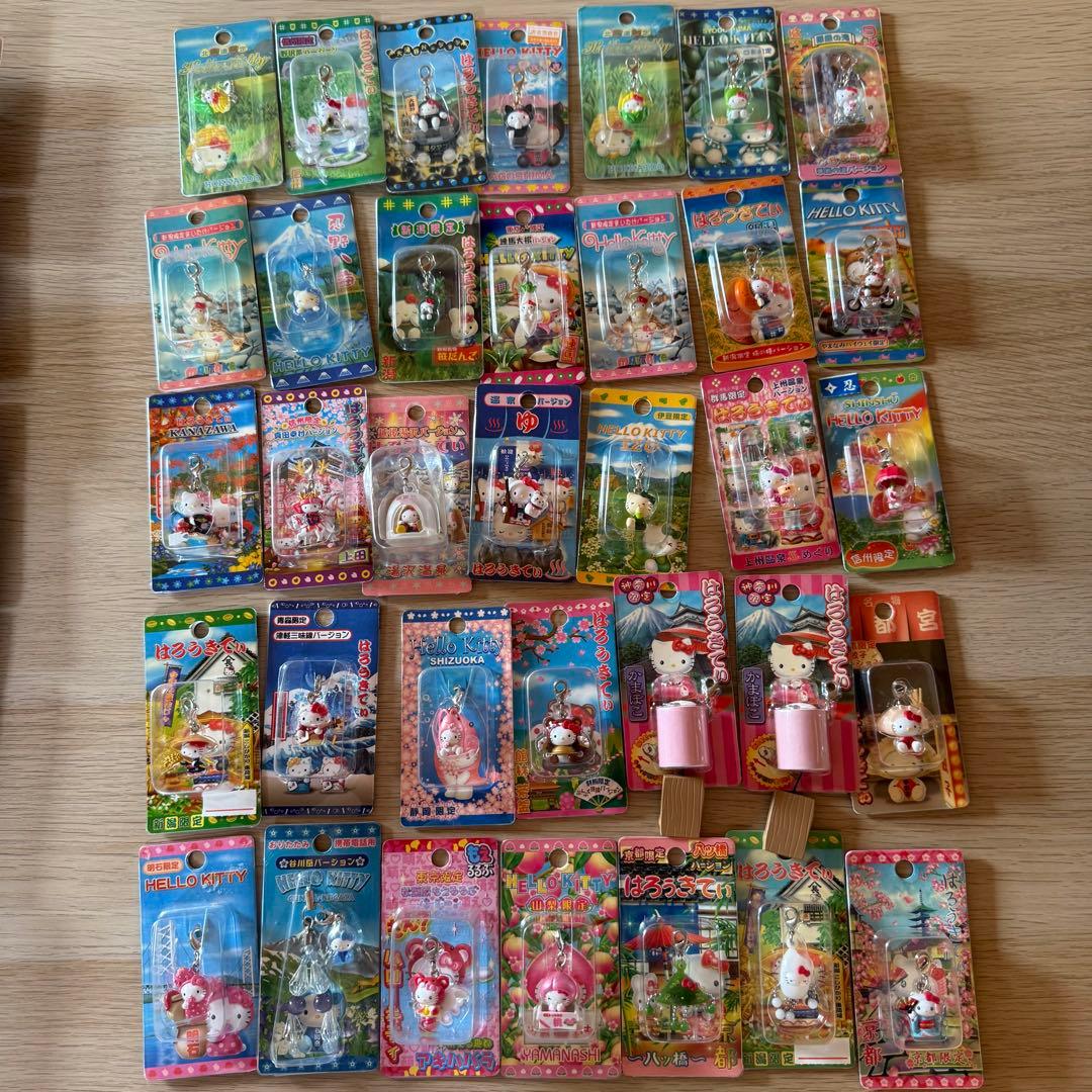 ハローキティ ファスナーマスコット　90個　わらび餅　ご当地キティ　レア