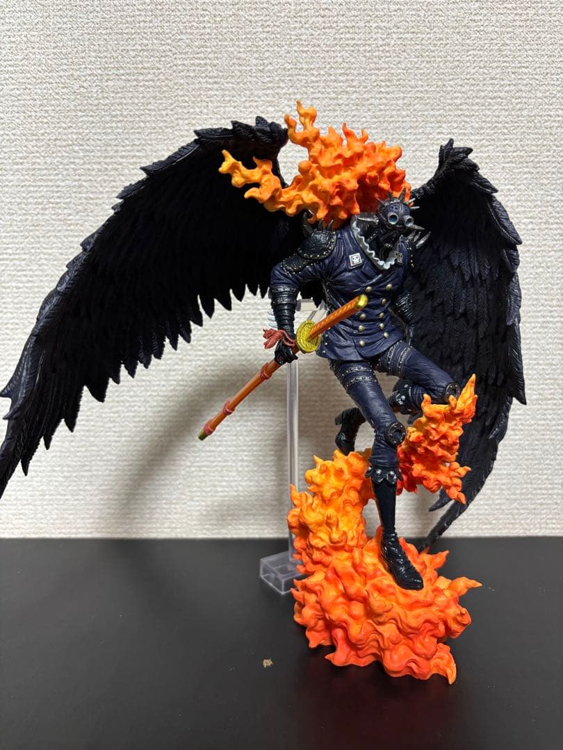 ワンピース 一番くじ 魂豪示像 大看板 フィギュア キング クイーン