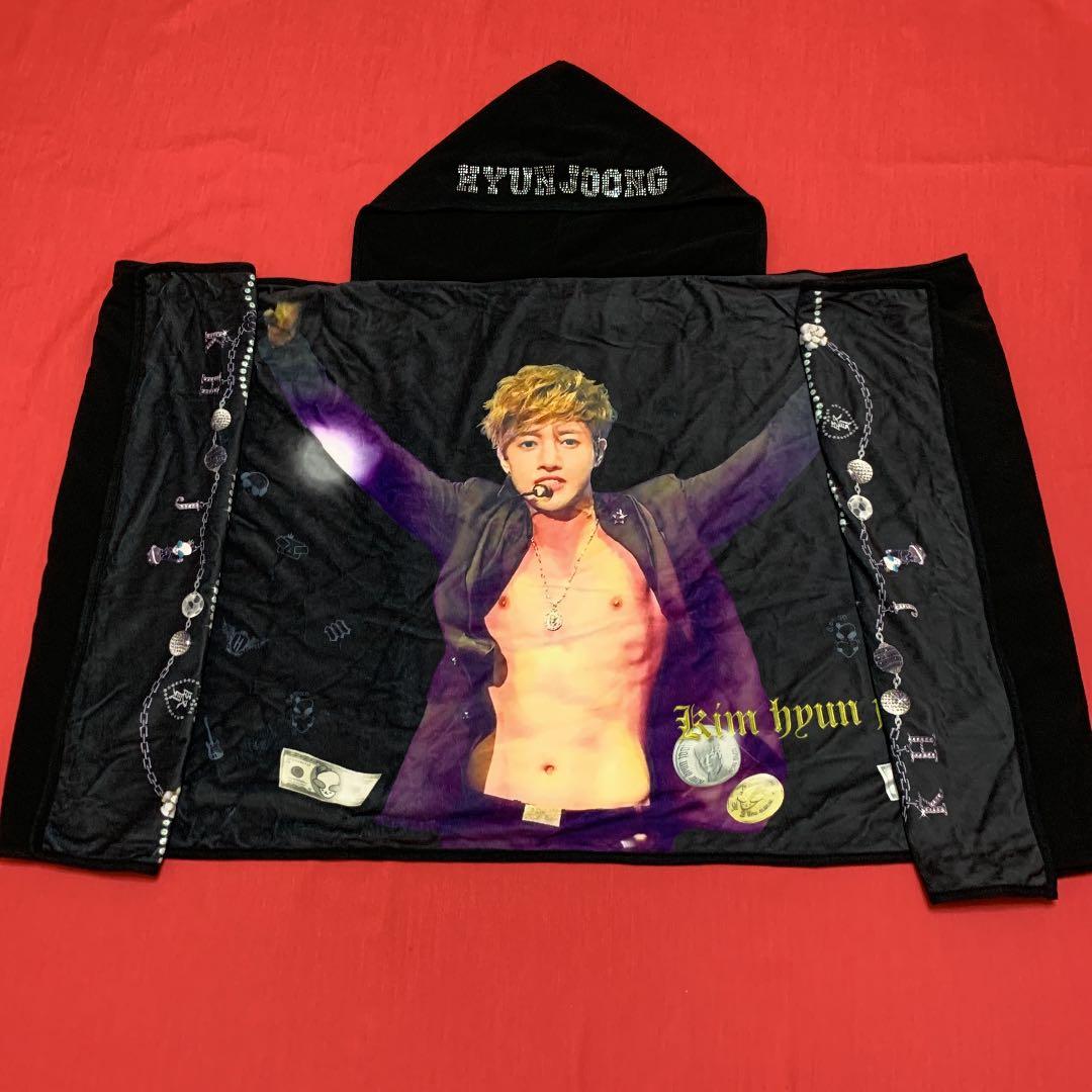 ⭐️キムヒョンジュン　　フード付きショール