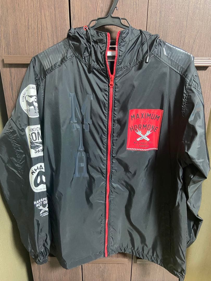 マキシマムザホルモン　ナイロンパーカー