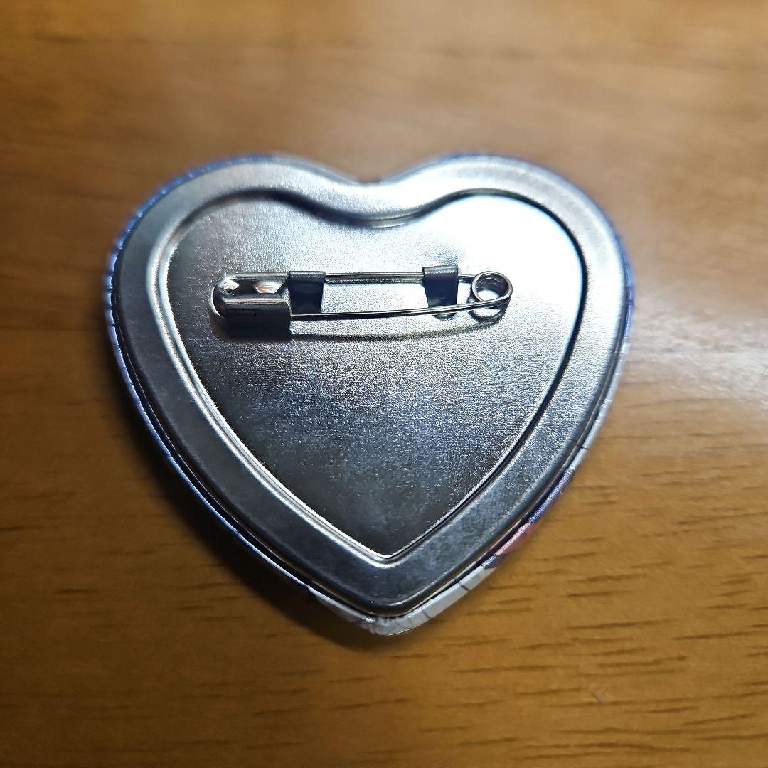 名探偵コナン 怪盗キッド ハート缶バッジ - メルカリ