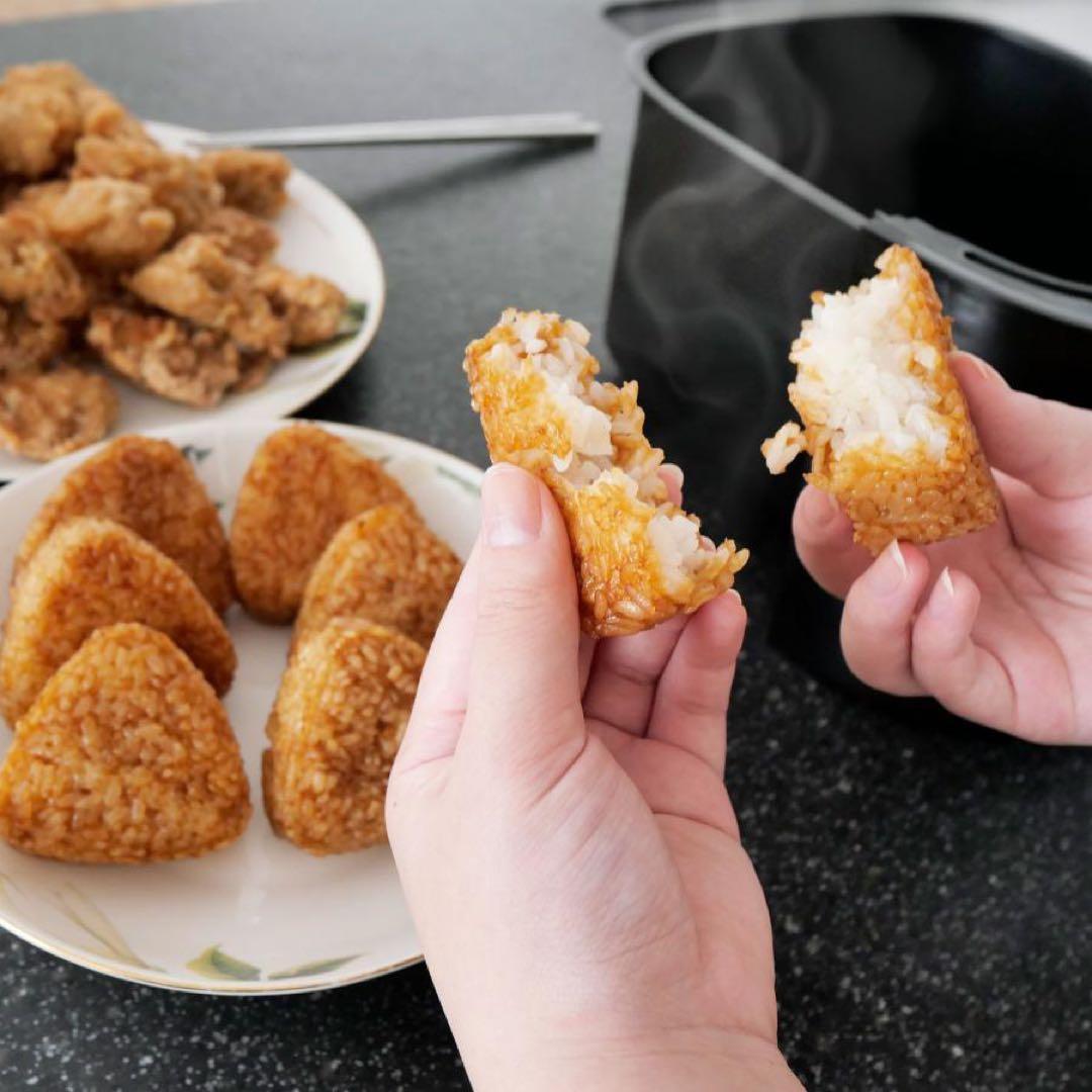 【新品】ノンフライヤー エアフライヤー 4.5L 大容量 レシピ本