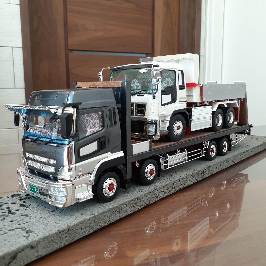 専用 デコトラプラモデル 回送車 - メルカリ