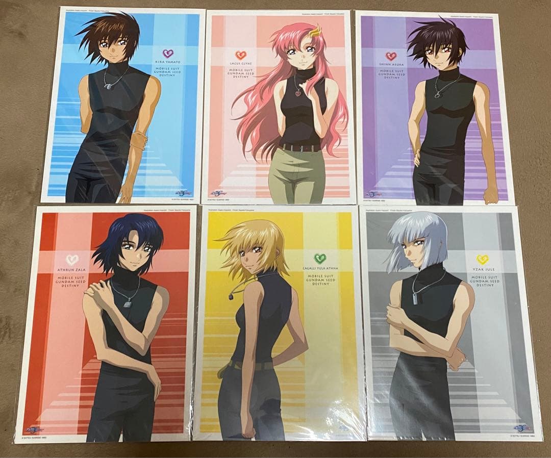 機動戦士ガンダムSEED DESTINYミニポスター9種類未開封セット 機動