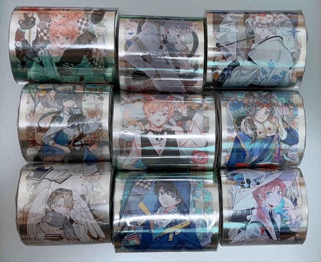 人物マステ 新品巻売り 9点セット - メルカリ