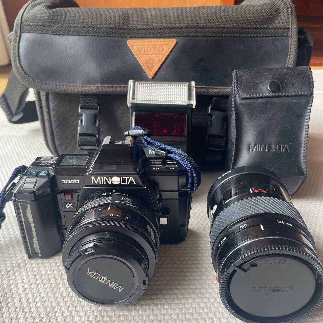 MINOLTA ミノルタ α-7000 フィルムカメラ ジャンク - メルカリ