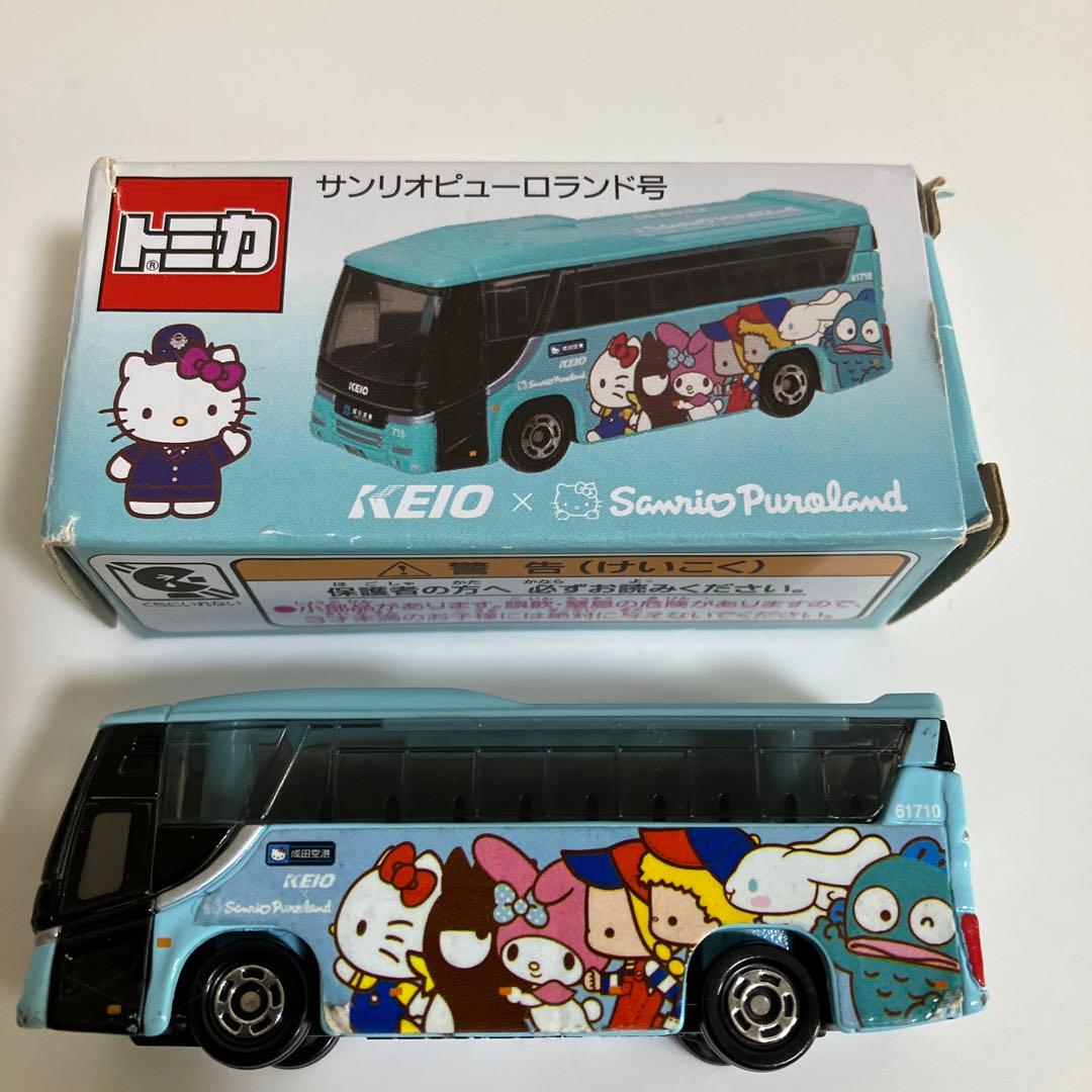 ☆トミカ☆希少☆京王バス 特注トミカ KEIO×サンリオピューロランド号