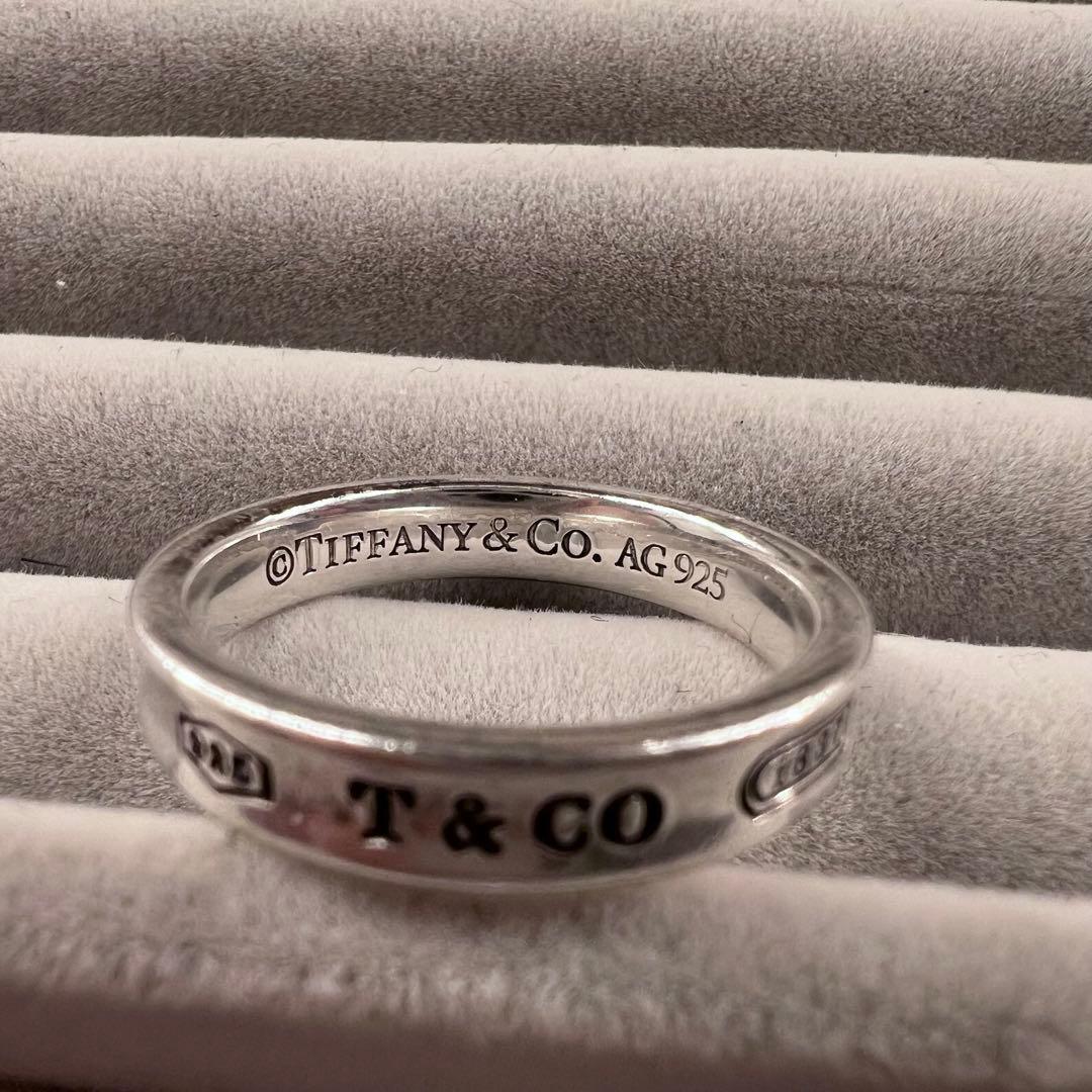 ★Tiffany&Co.1837★ナローリング 19号 指輪 シルバー925