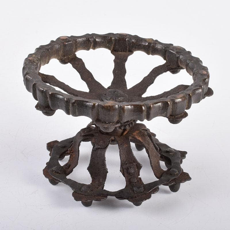 骨董昭和ビンテージレトロ高岡銅器透し鳳凰香炉縁起物風水厄除け