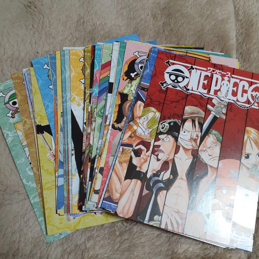 ONE PIECE コミックスカバー ポストカードセット 箱無し