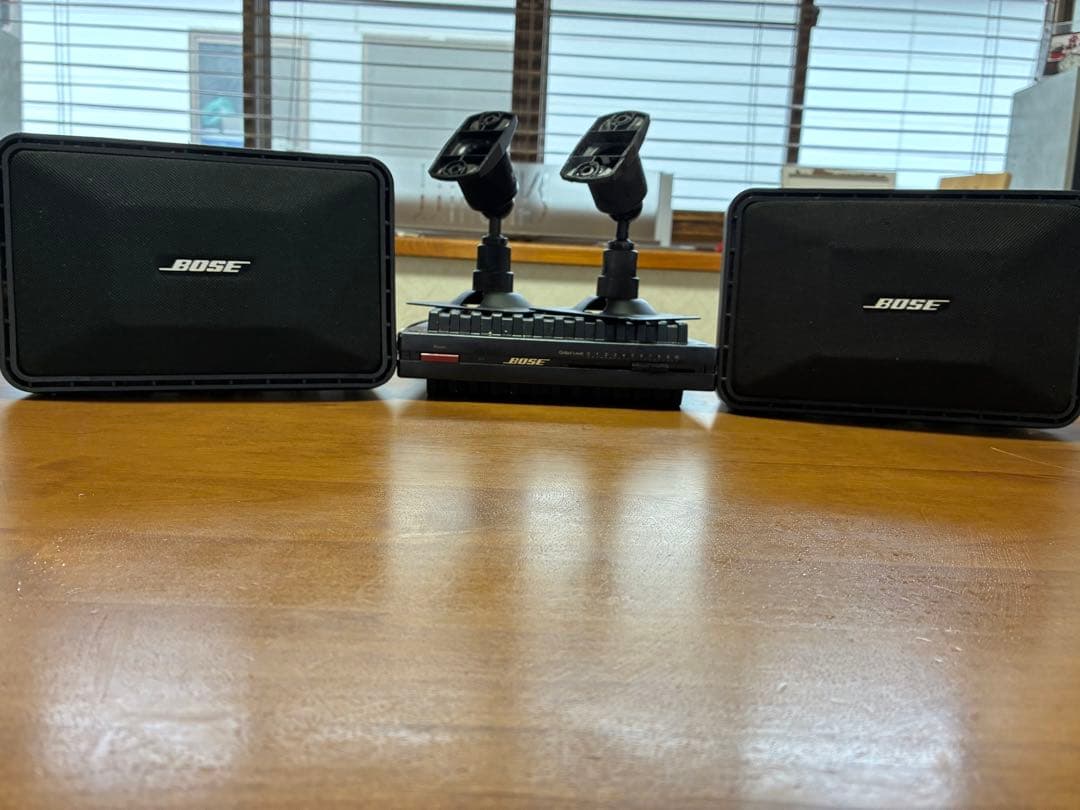 Bose 101 MMスピーカーx2+Bose1705アンプ