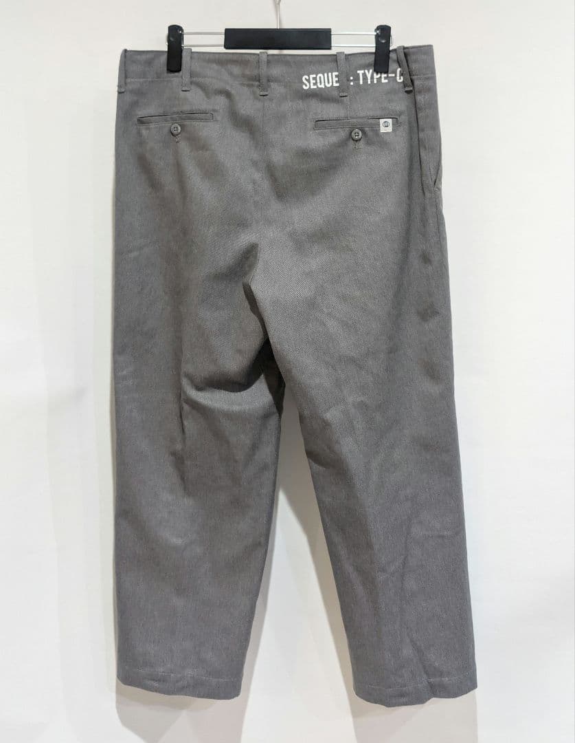 SEQUEL TWO TUCK PANTS TYPE-C ツータック パンツ SEQUEL シークエル