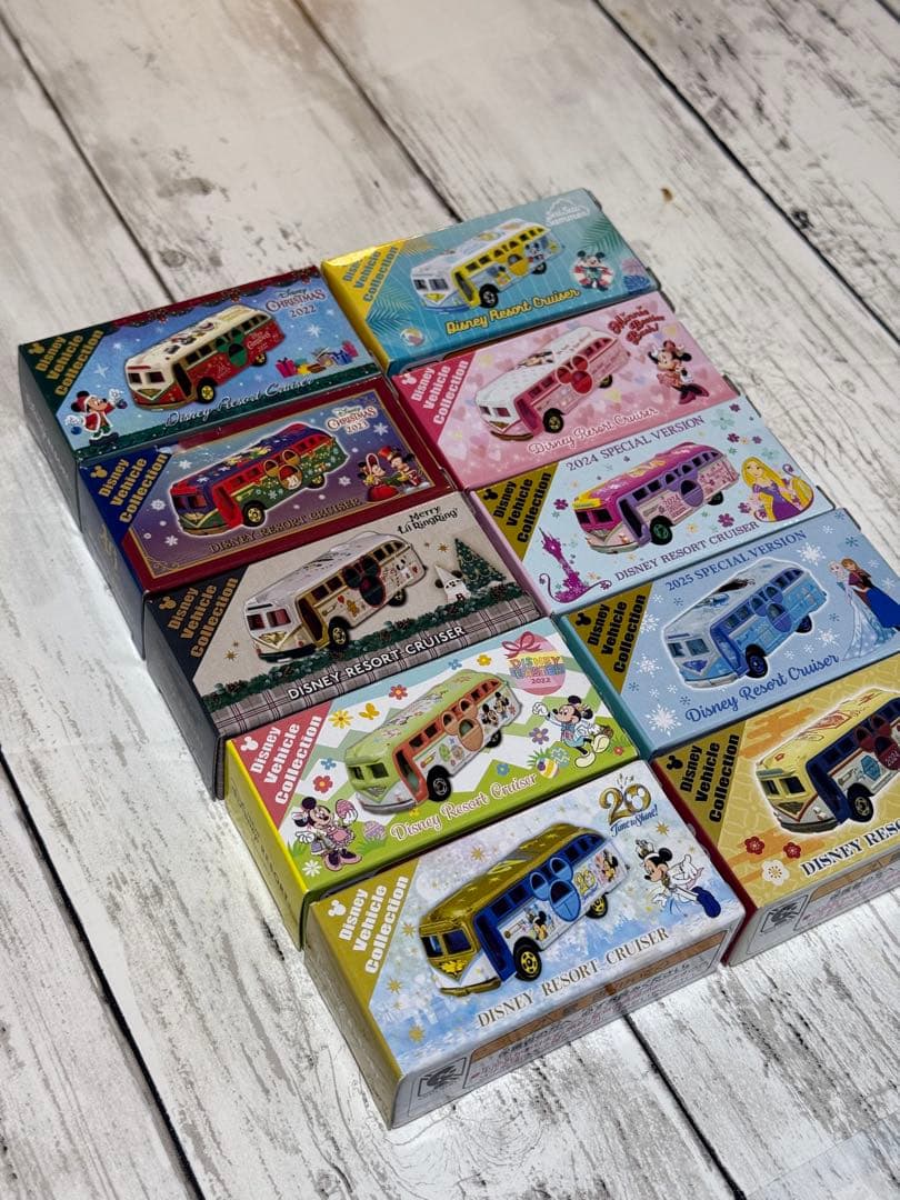 ディズニー　トミカ リゾートクルーザー　10点セット
