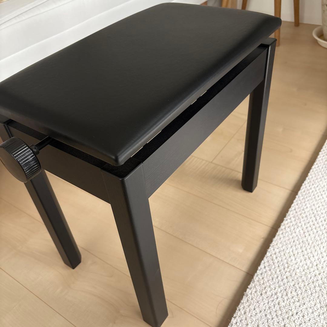 ヤマハ YAMAHA 電子ピアノ用椅子 ブラック BC-205BK