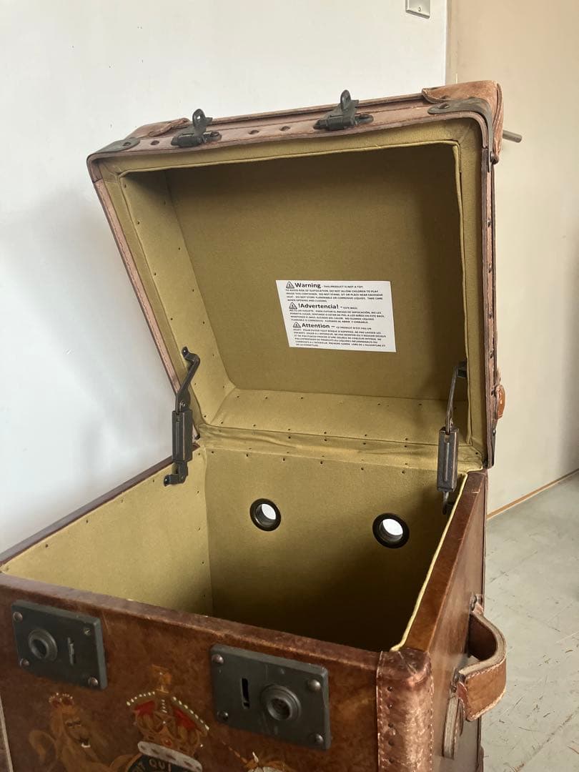 アスプルド halo ハロ パリストランク 本革 レザー キャビネット