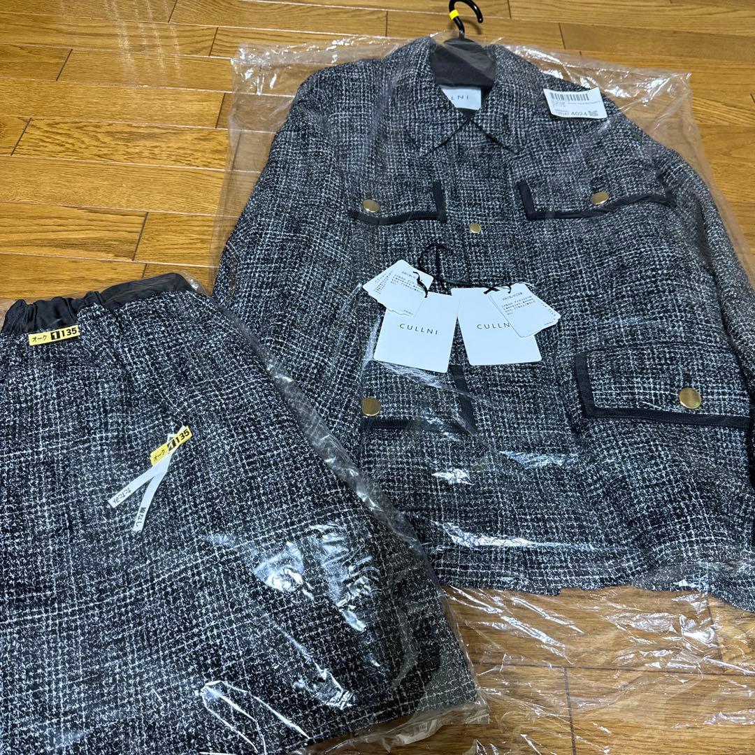 ミセス 大森さん着用 CULLNI ブルゾン ジャケット パンツ セットアップ