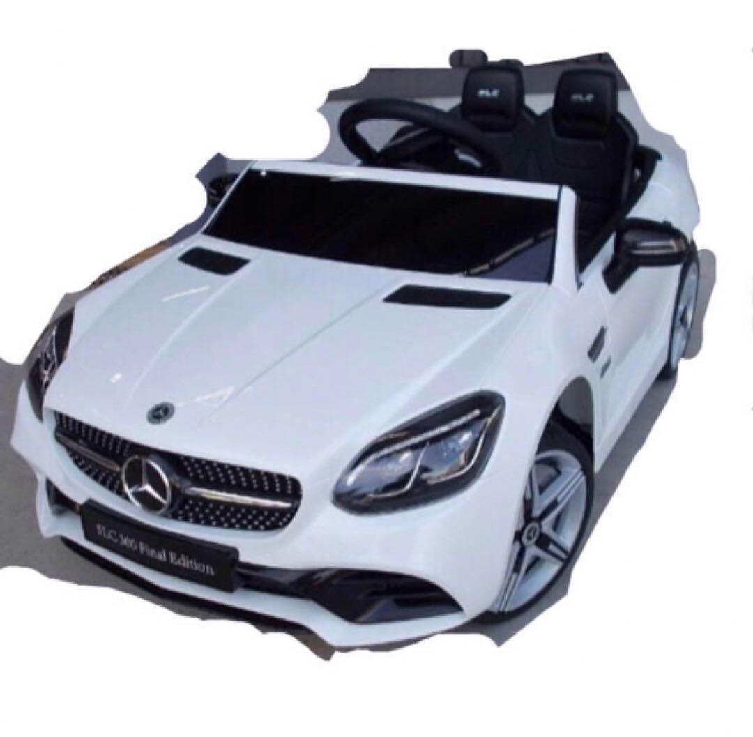 乗用ラジコン　ベンツ　SLC　白　完成車 乗用ラジコン ベンツ SLC 白 完成車で発送 乗用玩具 おもちゃ 乗用