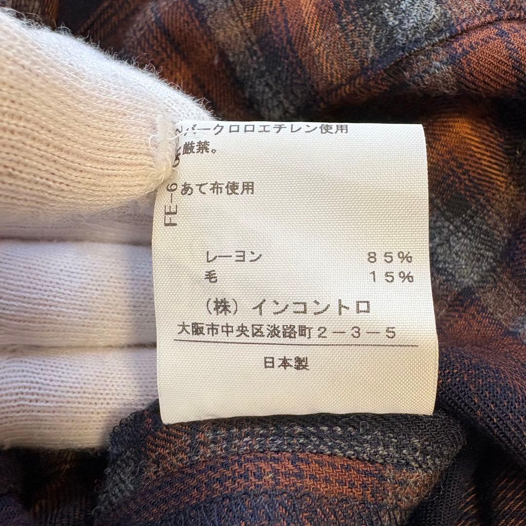 良品✨ヴィヴィアンウエストウッド レッドレーベル M 腰巻きシャツ風 スカート