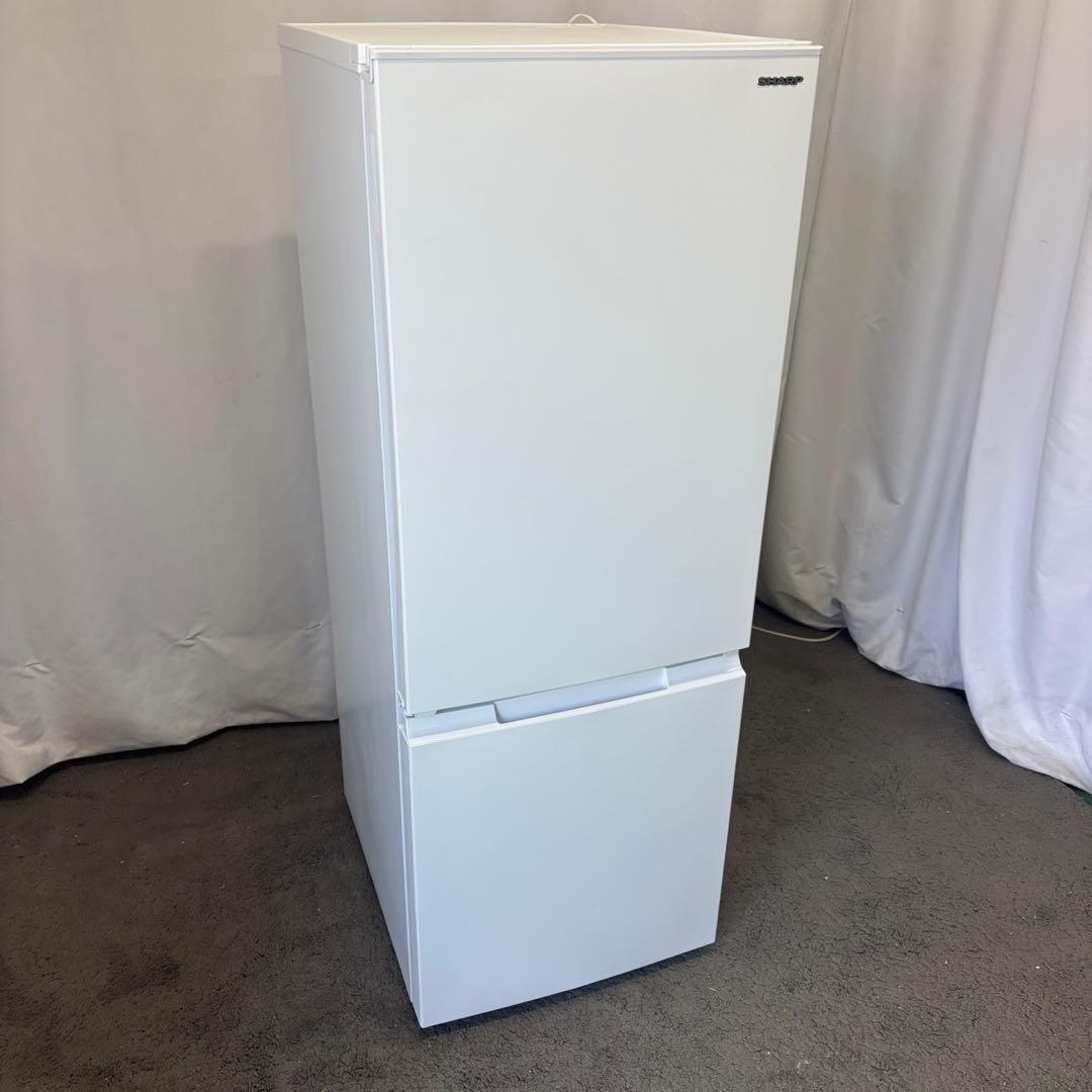 94　SHARP　冷蔵庫　一人暮らし　大きめ　綺麗　中古　安　設置無料　23年製