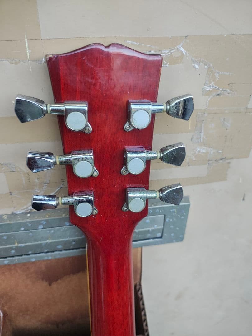 美品 Hummingbird PU付エレアコ G社シール2枚 USAストラップ