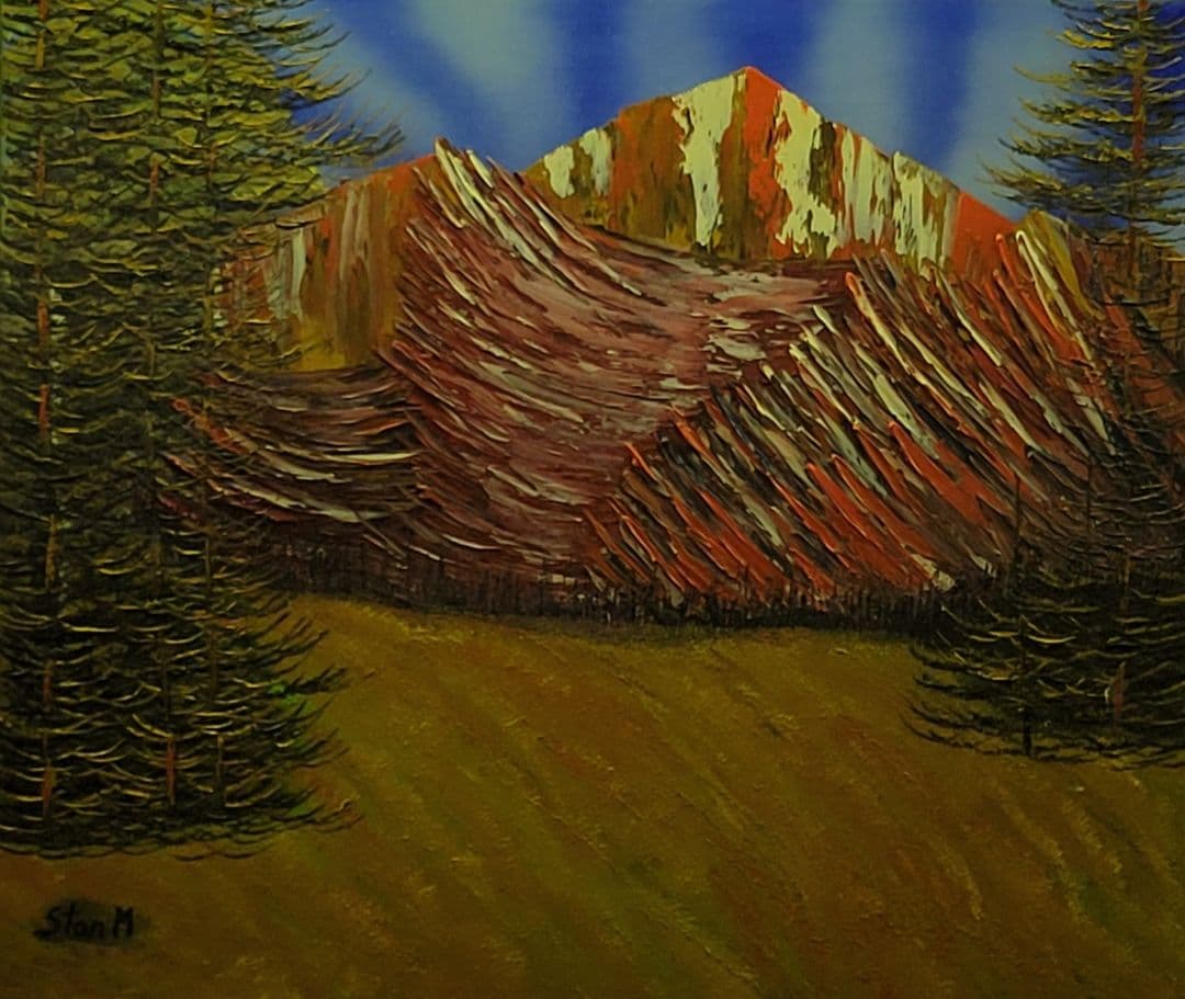 絵画 Evergreen Valley