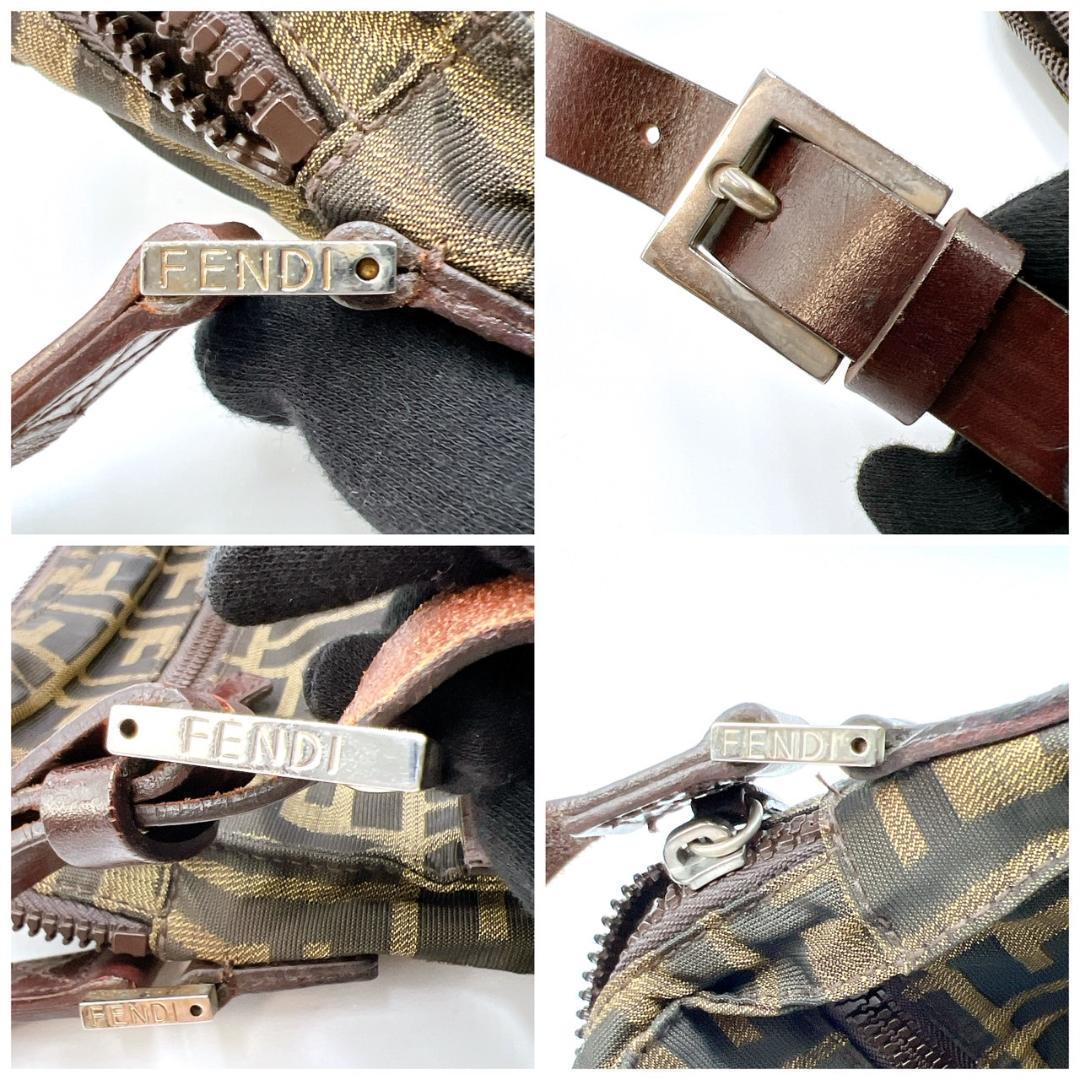 【最終価格】FENDI　フェンディ　ショルダーバッグ　ズッカ柄