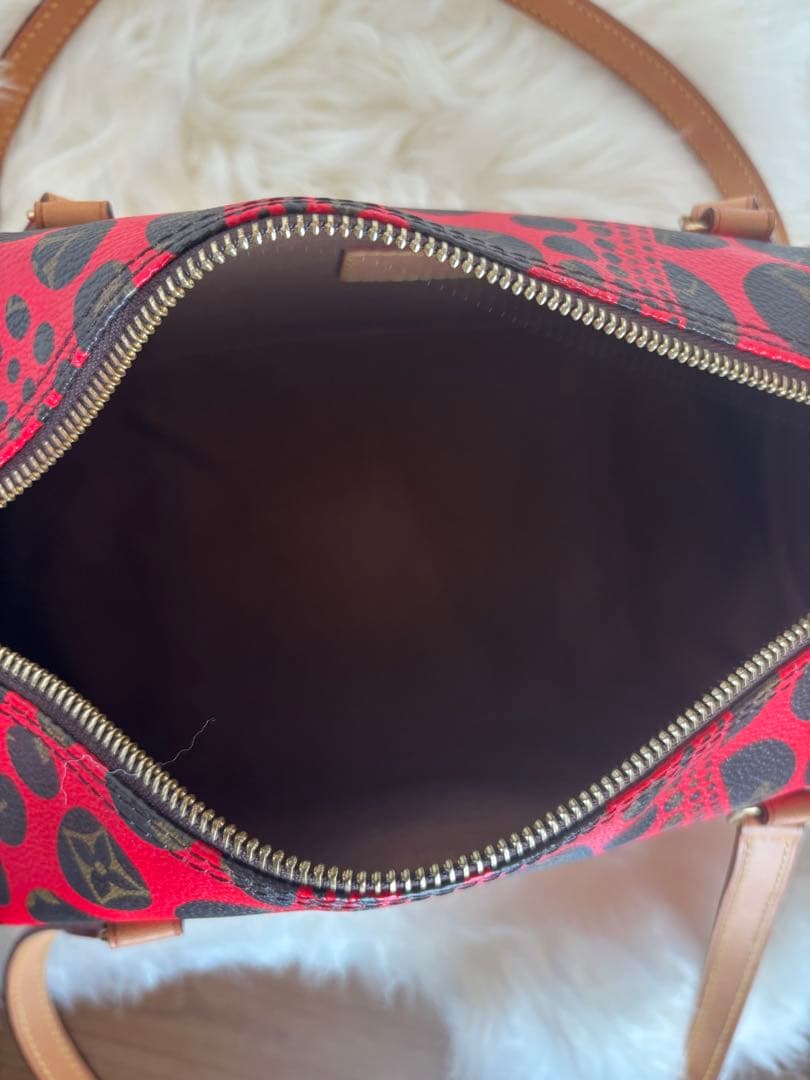 《美品)LOUIS VUITTON パピヨン 草間彌生　パンプキンドット