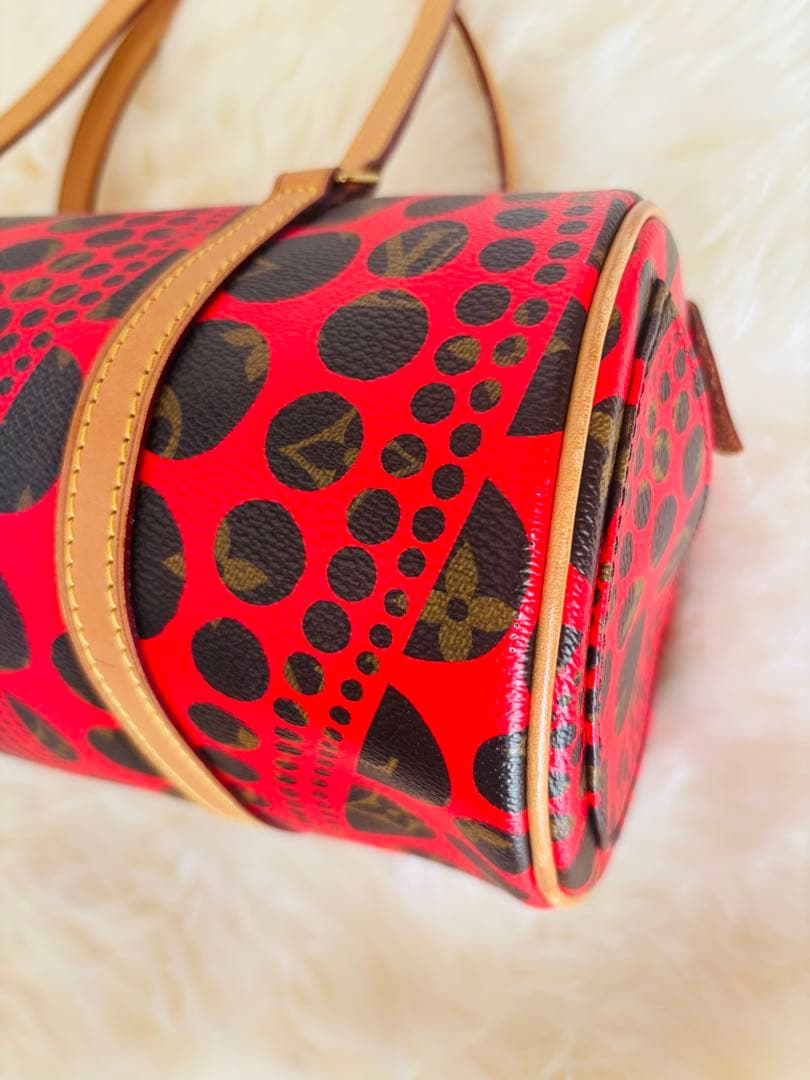 《美品)LOUIS VUITTON パピヨン 草間彌生　パンプキンドット