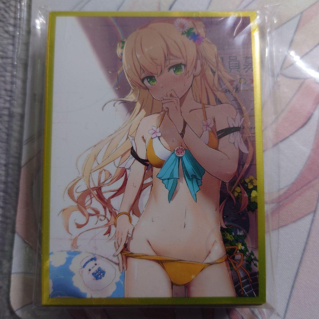 α1 ホロライブ 浮き輪&ビキニ 桃鈴ねね スリーブ&プレイマット