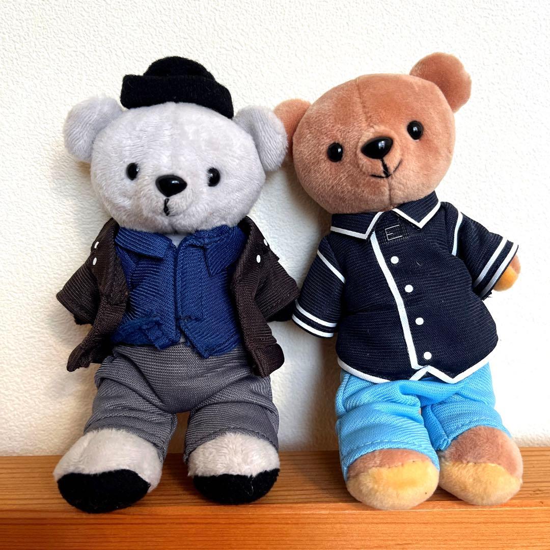 テディベア 赤井&安室(降谷) 名探偵コナン 江戸川コナン 赤井秀一 降谷