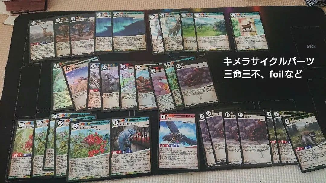 アニマルカードゲームデッキ】引退品セット【7デッキ＋α】
