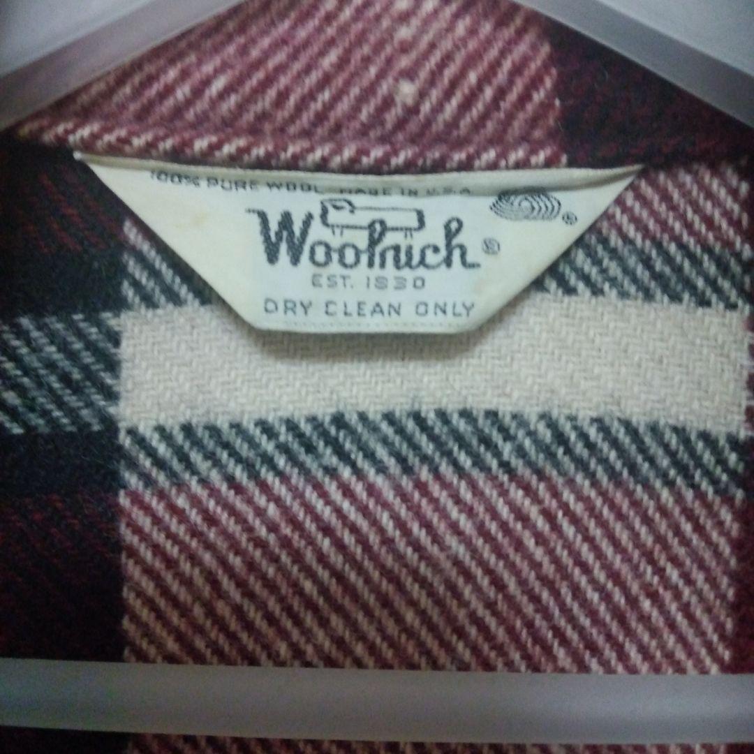 年明けセール【綺麗】70s Woolrich ジャケット マッキーノ L