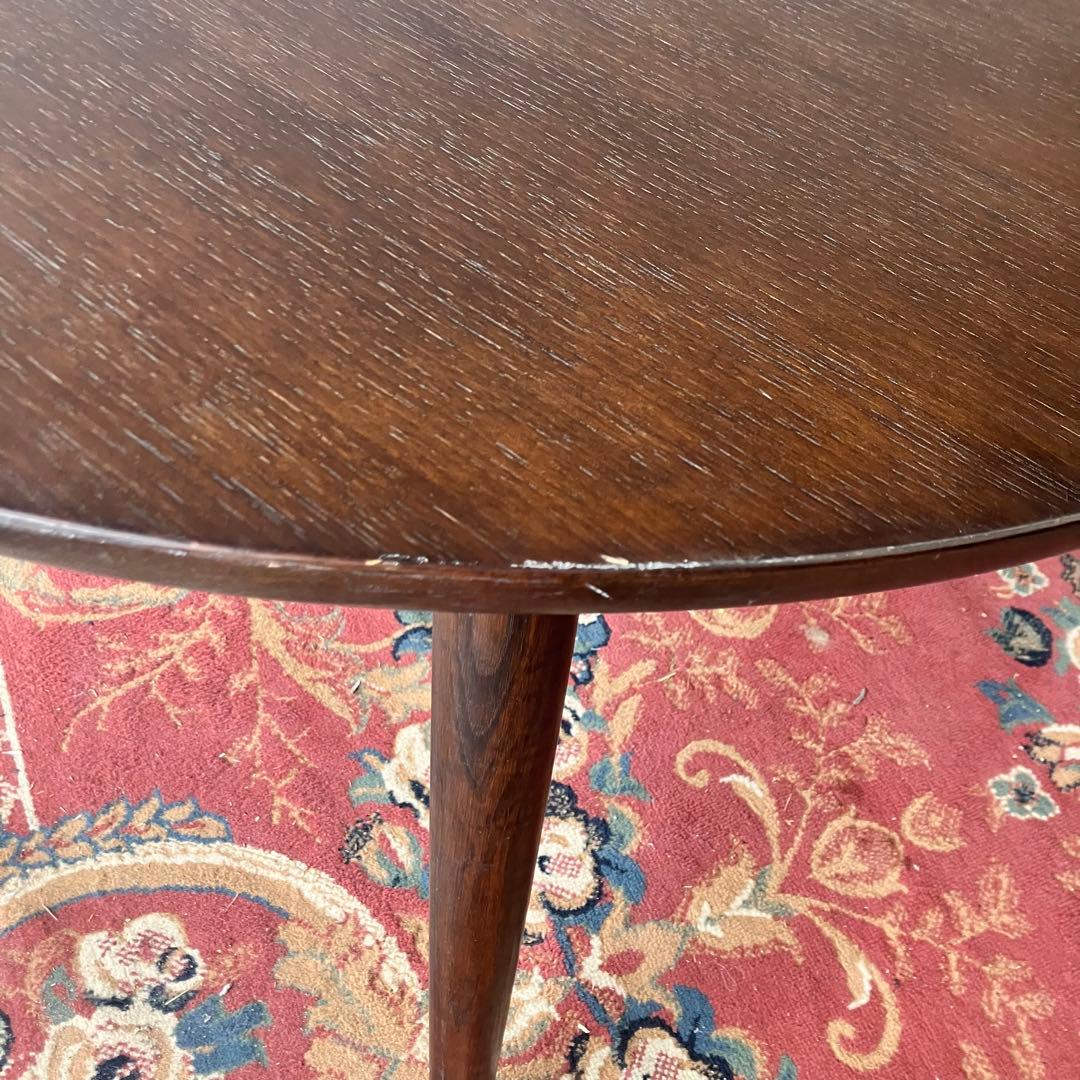 カンディハウス 旭川家具エクリプス 木製ラウンドテーブル 大型ダイニングテーブル